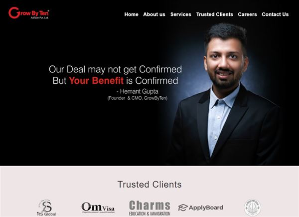 Grow By Ten - Best Digital Marketing, Social Media Marketing, Website Design & Development Company In Jalandhar